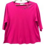 Quacker Factory Quacker‎ Factory Tunic Top Pink 2X Photo 0