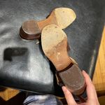 Joan & David Vintage Crocodile Embossed Leather Exotic Breatheable Chunky Loafers Flats Tomboy Masc Boho Block Cutouts D’orsay Woven Photo 6