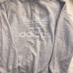 Adidas Vintage Grey Logo Sweatshirt Gray Size M Photo 0