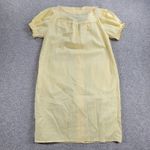 VTG Kingly Womens House Coat 10 Yellow Gingham Grandma Cottagecore Nightgown Size undefined Photo 1