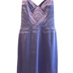 Adrianna Papell Papell Boutique Evening V-Neck Halter Prom Pencil Dress Lavender Size 10 Photo 0