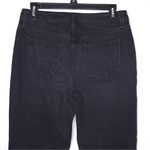 CARMAR Black Emelia Sturgis Spiked Straight Leg Crop Frayed Goth Jeans Size 25 Photo 3