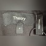 Theory Black Sculpted Layer Dress Size 4 Admiral Crepe NWT Photo 9