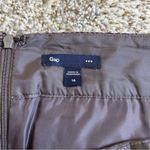 🦋 GAP Factory Mauve Plaid Mini Skirt Office Preppy School Girl Size 14 Purple Photo 1