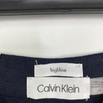 Calvin Klein Navy Blue Highline Slim Straight-Leg Dress Pants Women's Size 4 Photo 5