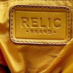 Relic  Brand Mustard Yellow Quilted Tote Bag with Lock Detail Photo 6