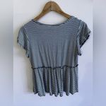 Sew in love New! Boutique short sleeve everything will be whiteblack stripes Black Photo 3