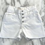 Levi's Levi’s Button Fly Mile High Cut Off Jean Shorts • Sz 26 Photo 4