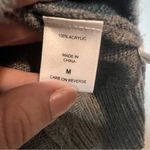 New York & Company Sweater Crewneck Gray Penguins Christmas Holiday Size Medium Photo 7