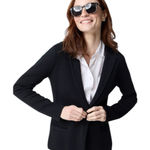 J.Crew  - Factory Schoolboy Sweater Blazer Black Sz S Photo 0