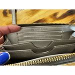 Michael Kors  Women's Wallet Gray Zip Around City Designer Preppy Classic Modern‎ Photo 4