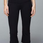 Lululemon Black Gather & Crow Crop *Full-On Luon Athletic Workout Leggings Photo 1