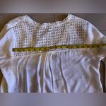 Sweet Wanderer  ‎ Boho Women's Blouse White summer beach lightweight M knitting Photo 14