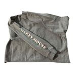 Disney  Mickey Mouse women's size large cropped raw hem sweatshirt Photo 1