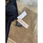 Macy's Salt + Cove Crochet High-Neck Tankini Top Black Size Small Photo 9