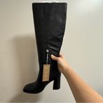 Dolce vita Fynn black knee high boots wide calf block heel new in box Size 8 Photo 5