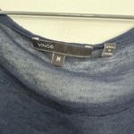 Vince Sheer Wool Cashmere Blue Knit Sweater Photo 4