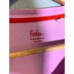 Boden Boat Neck 3/4 Sleeve Pink Cotton Blend Top Size 12 Classic Everyday Preppy Photo 1