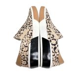 Dolce Vita Sneakers Size 7 Leopard Print Fabric Upper Slip On Shoes Black Photo 6