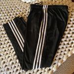 Adidas  Unisex 3 stripe Tracksuit Pants, black & white Photo 3