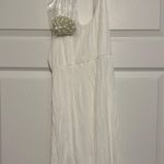Convertible pearl white bodycon dress Photo 0