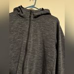 Uniqlo EUC  Gray and White Full Zip Hoodie with Side Pockets size XL Photo 2