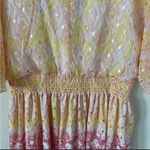 House of Harlow NWT 1960 Floral Metallic Maxi Dress Photo 5