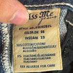 Miss Me  buckle beaded embroidered straight leg Y2K 2000s blue jeans 28x33.5 NWT Photo 12