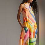 Farm Rio Anthropologie Halter Maxi Dress - medium *IR* Photo 5