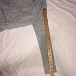 H&M Maternity Size Large Top Gray Long Sleeve Babydoll Tee Lightweight Soft Photo 6