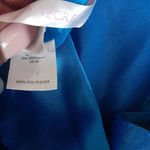 Victoria's Secret  Blue Satin Night Shirt SIZE M Photo 2