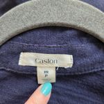 Caslon  Navy Knit Blazer Jacket Photo 5