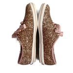 Kate Spade Keds X Champion Pink Rose Gold Sequin Sneakers Shoes Size 7.5 Photo 4