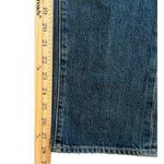 Paige Porter Mid Rise Boyfriend Straight Jeans, Med Wash Distressed NEW, size 28 Photo 7