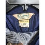 LL Bean Women's Light Weight Blue Vented Windbreaker Jacket Size Medium Photo 1