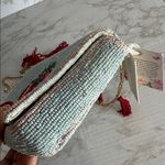Beaded Tomato Fruit Crossbody Bag Tassels Multicolor NWT Anthropologie viral bag Blue Photo 8
