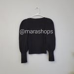 Jonathan Simkhai Iggy Puff Sleeve Cardigan Silver Size XS Photo 5