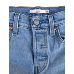 Levi's Levi’s Premium Wedgie Straight Leg Light Wash Denim Jeans 26 Photo 4