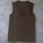 Topshop “Molly” Longline Sleeveless Blazer Vest Black Size 2 (UK 6 / EU 34) Photo 5