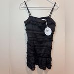 Princess Polly Princess Polly NWT Women’s Molina Mini Black Dress Size 8 Photo 3
