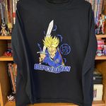 Dragon Ball Z Trunks Long Sleeve T Shirt Black Size M Photo 0