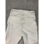 oraije paris white jeans cropped flare boot cut Size Small 25x24 Photo 7