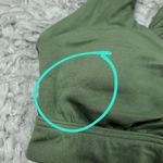 Aerie READ Offline By Real Me Ruched Sports Bra Green Size XS Padded Lined Photo 2