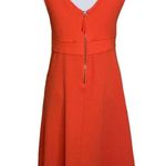 HD in Paris Orange Ardmore Cross Pleat Dress 8 Photo 6