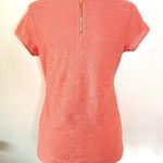 Calvin Klein Peach Mesh Top Photo 1