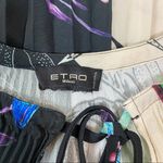 Etro Accordion Black And Beige Caftan Floral blouse Size undefined Photo 8