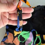 Roxy  Color jam Bralette bikini top high neck top black large Photo 3