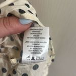 Rachel Zoe ✨ Midi Swing Ivory & Black Polka Dot Sz 8 Dress✨ Photo 6