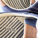 Taos Star Burst Navy Blue Canvas Lace Photo 4