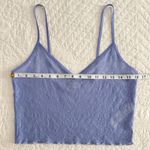 Aritzia Wilfred Sargasso Crop Lace Top Cami Women’s Large Blue Photo 7
